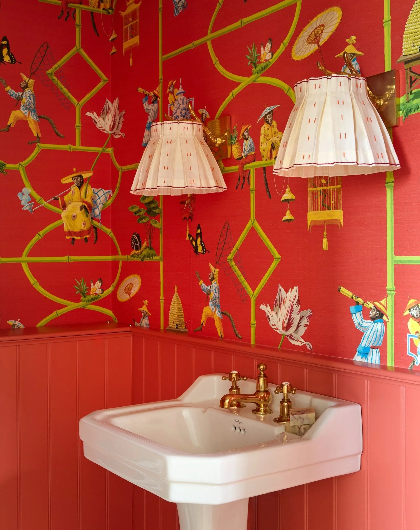 Bold and - we think - rather beautiful at this bathroom in our recent Scottish project. 

📸 @alexanderjamesphoto