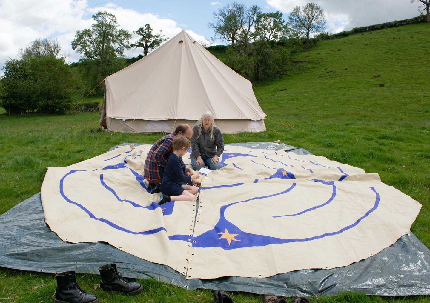 God's tent came to the Western Dales at the beginning of June.