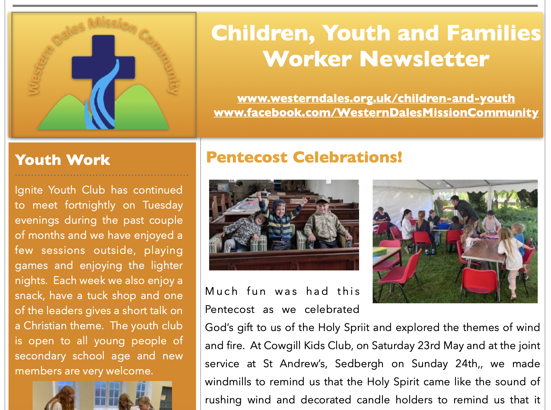Children, Youth and Families Worker Newsletter - May and June 2026