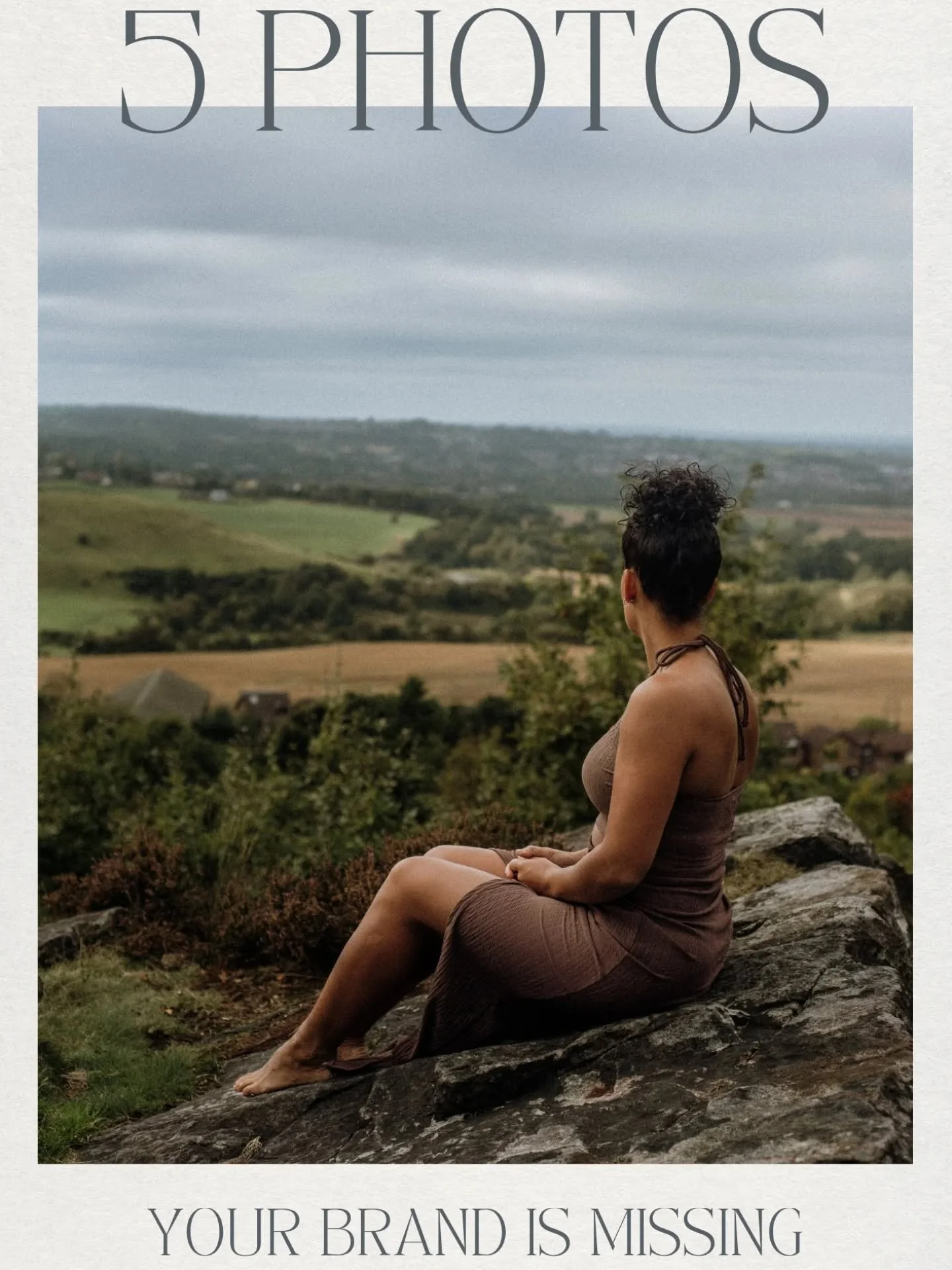 Eh up ducks. My new guide "5 Photos Your Brand Is Missing" is available to download completely free. 

This is a gentle guide for anyone feeling a little stuck with what photos to use to help get your brand seen. They can be used again and 