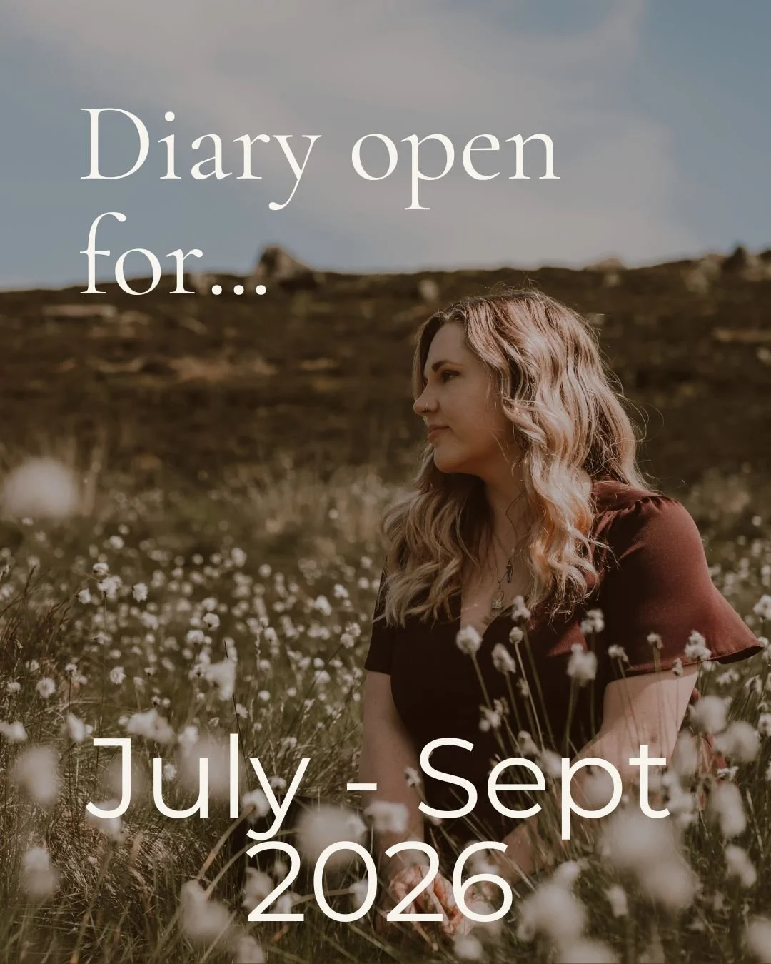 My diary is now open for bookings from July &ndash; September ✨

I also have a small number of spaces remaining for June for brand photography, or one web design project.

If you&rsquo;ve been thinking about updating your imagery, refreshing your web