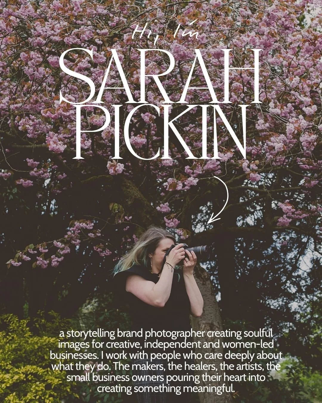 A little reintroduction because it&rsquo;s been a while&hellip; ✨

Hi, I&rsquo;m Sarah, a brand photographer and (newly launched ) website designer creating soulful, story-led photography and online spaces for creative, independent and women-led busi