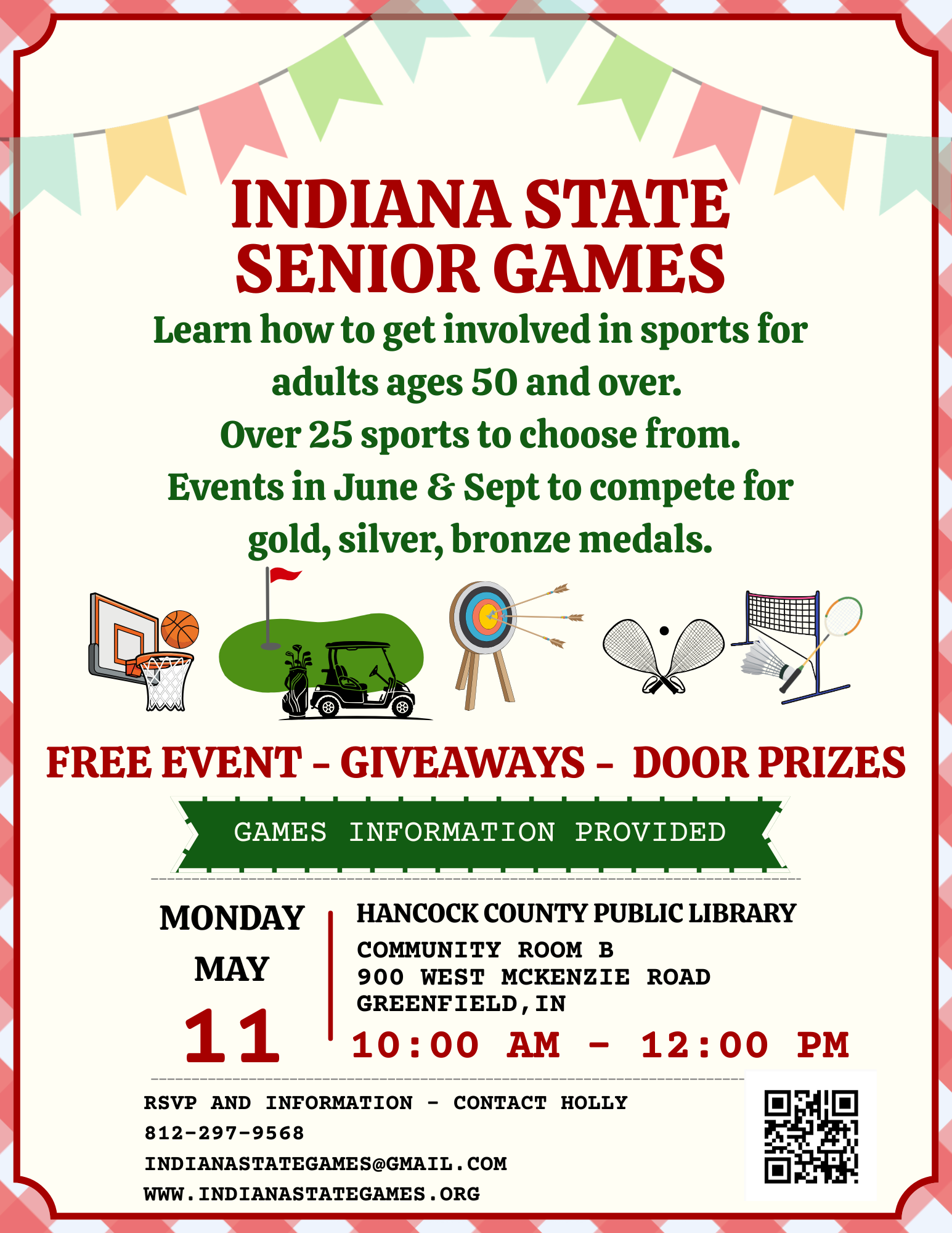 May 11 in Greenfield, IN