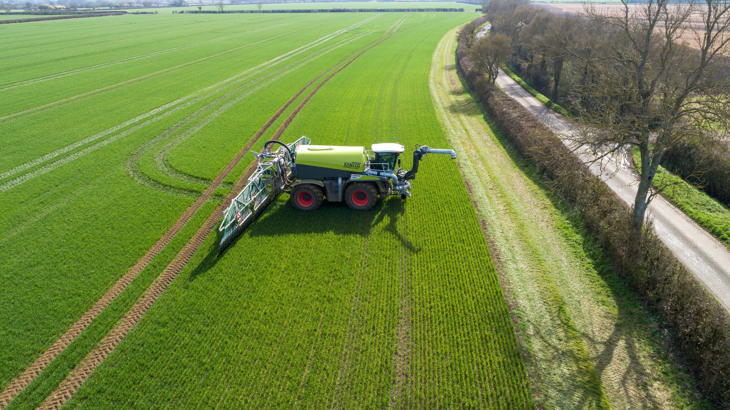 Aerial Photography Farming 
