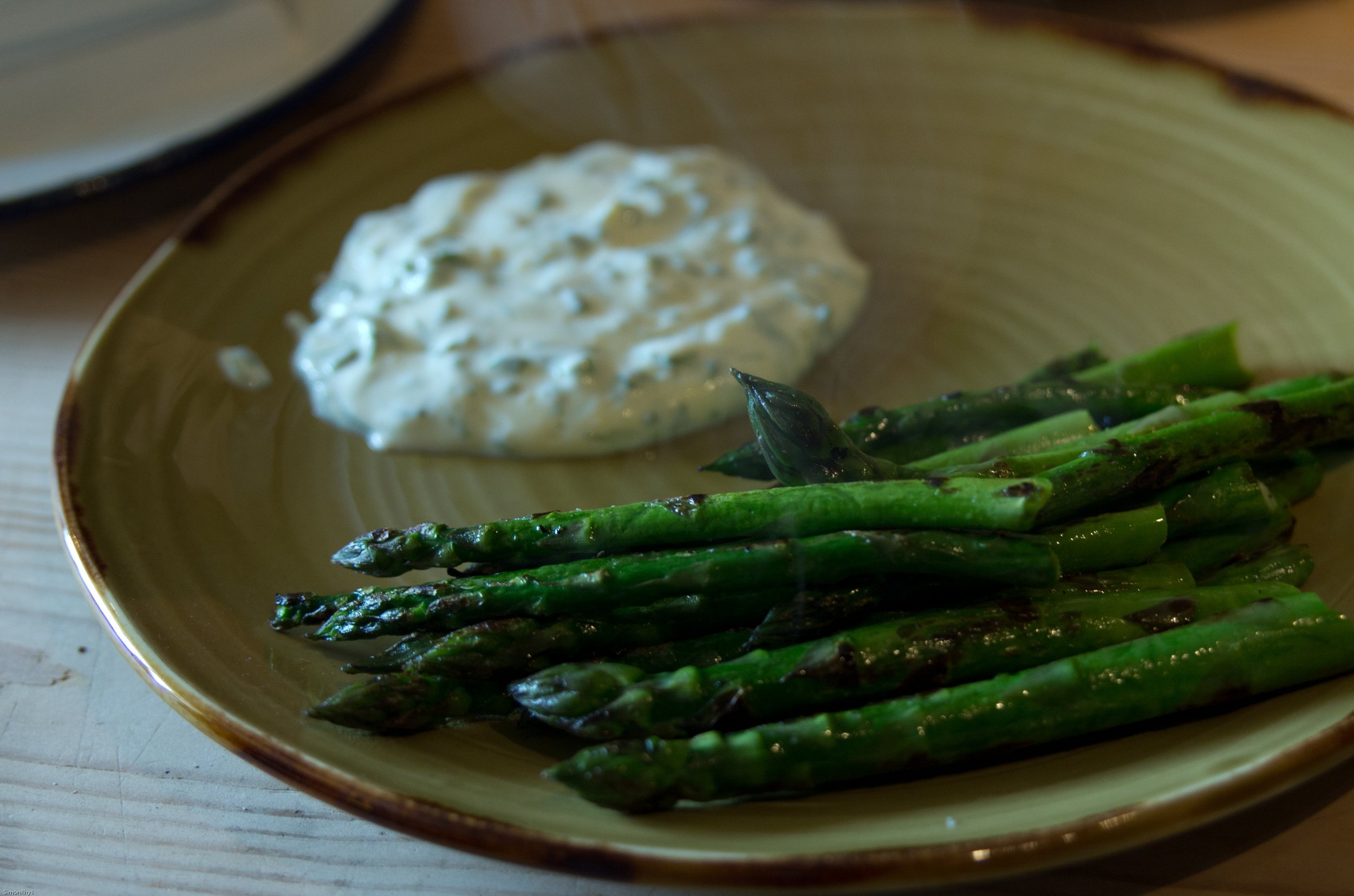 Asparagus River Cottage Food Photography