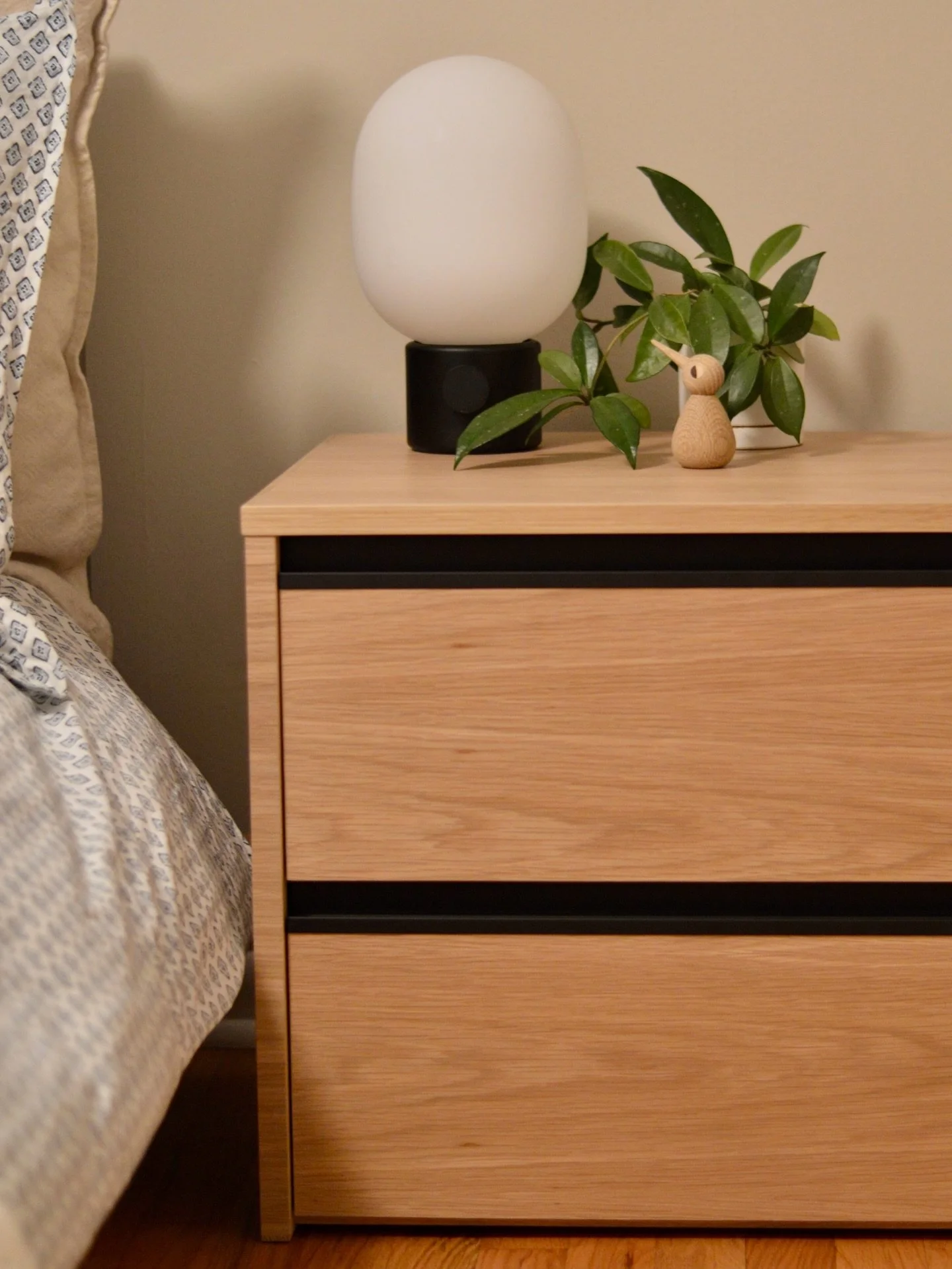 Simple, clean lines. Black hardware accents. Soft close drawers?!

Scandi. Japandi. Insert buzz word here. But also pretty hard to argue with. 

Just a little preview of a big project reveal in the works!