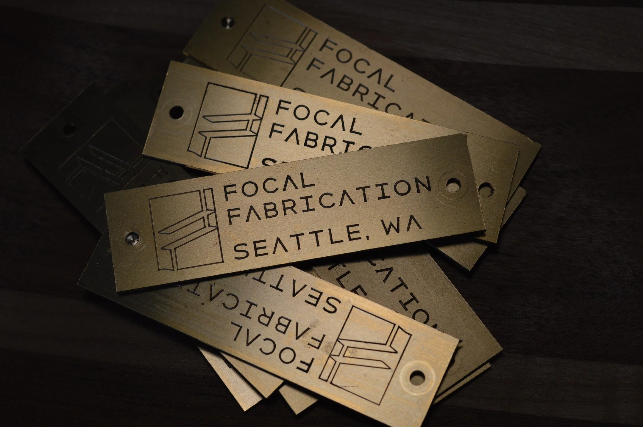 After spending over a decade as a machinist, projects like this still strike a special chord. 

Excited with how these new furniture tags came out! The CNC router is a great addition to the work flow.