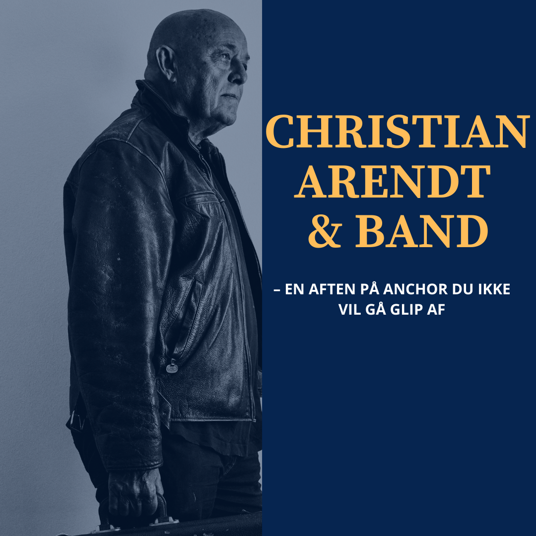 KUN BILLET: Koncert m. Christian Arendt &amp; Band