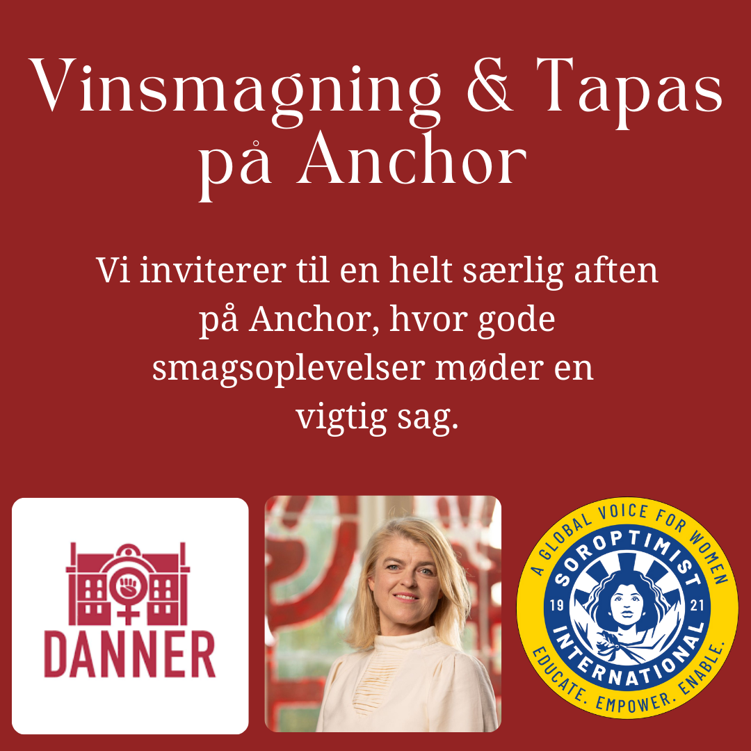 Vinsmagning &amp; Tapas for en god sag på Anchor