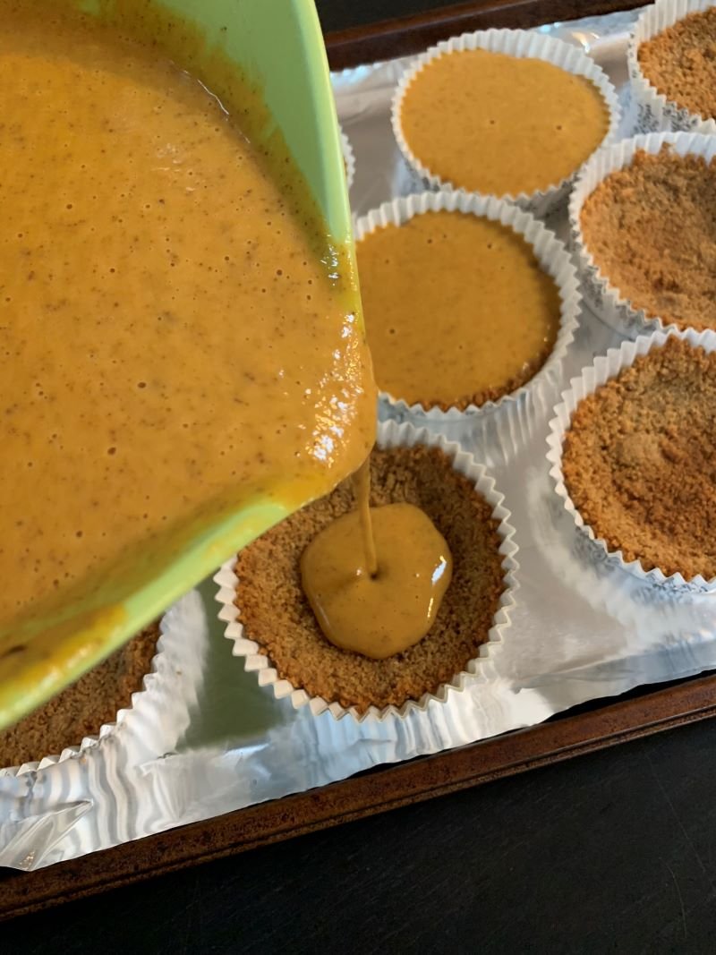 Mini Pumpkin Pies with Graham Cracker Crust Filling 2.jpeg