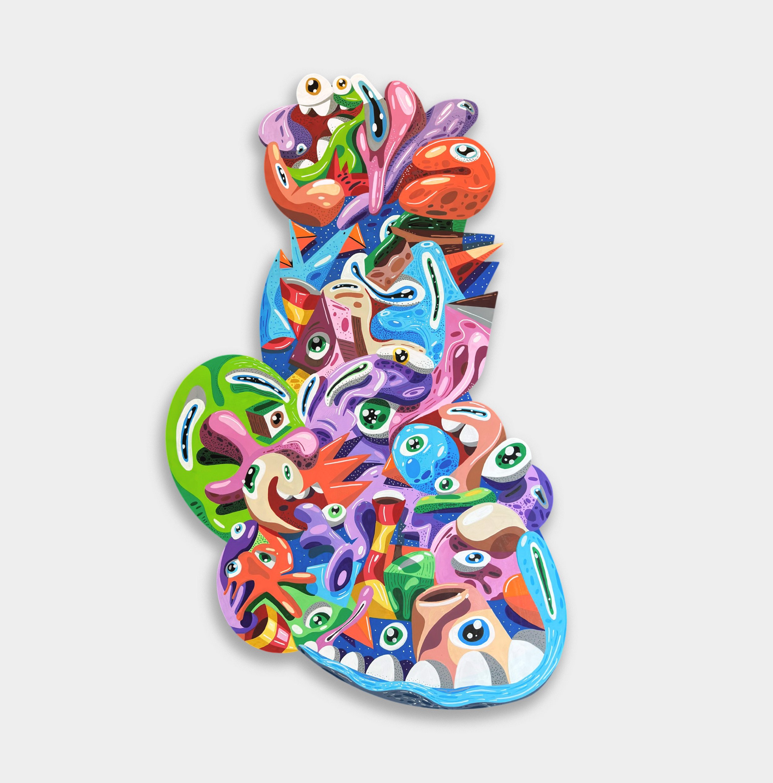 Sculpture d'art contemporain par l'artiste français Jigé