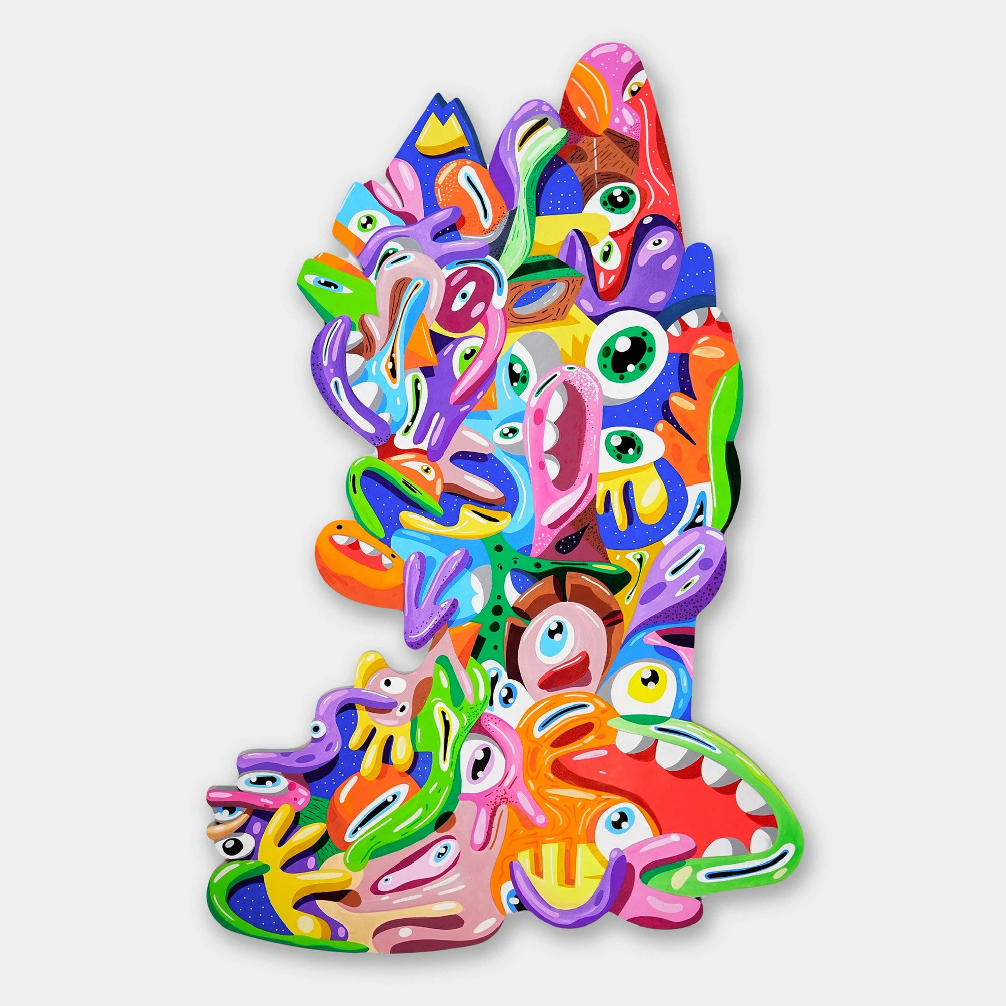 Cocktail - Pièce unique - 90X120 cm