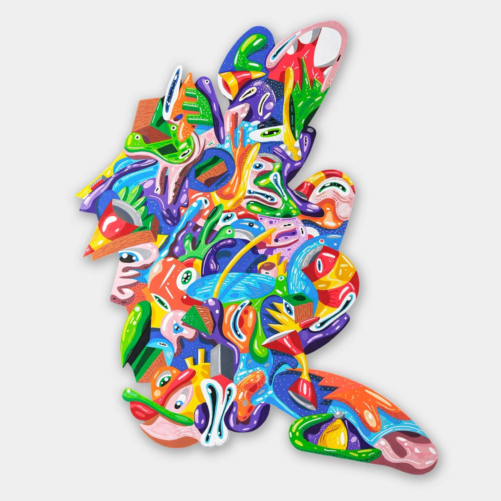 Swimming pool - Pièce unique - 121x70 cm