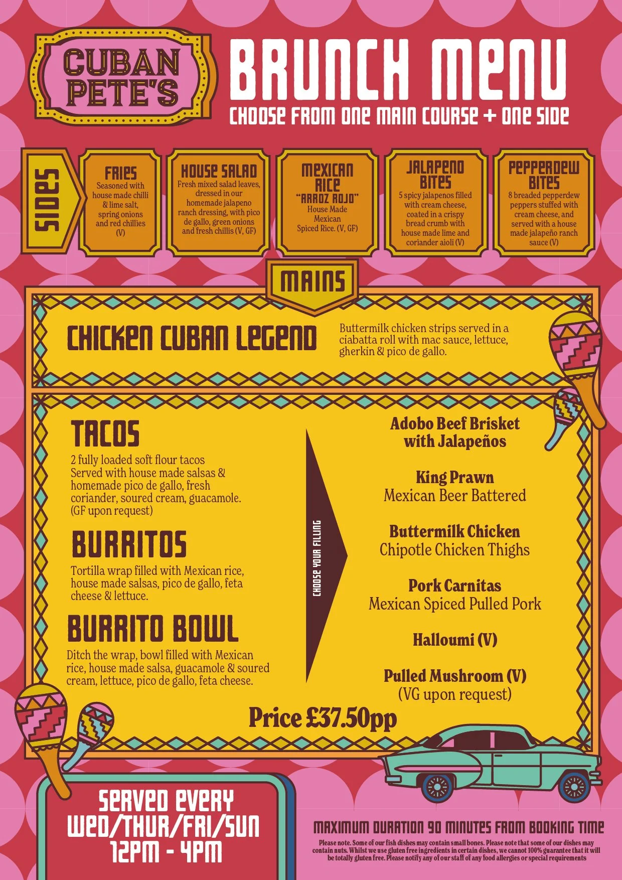 Food — Cuban Pete's