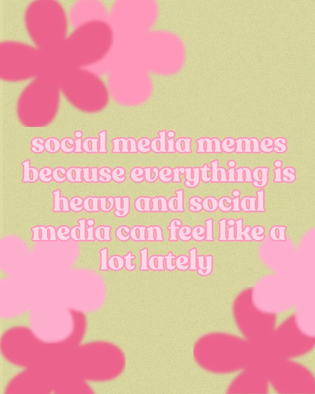 Even as a social media manager I&rsquo;m feeling it. Everything feels heavy. And you are still showing up. So creating unserious meme content to try and heal a part of my soul 😅

I hope you take some time to rest this weekend 🫶🏼

#socialmediameme 