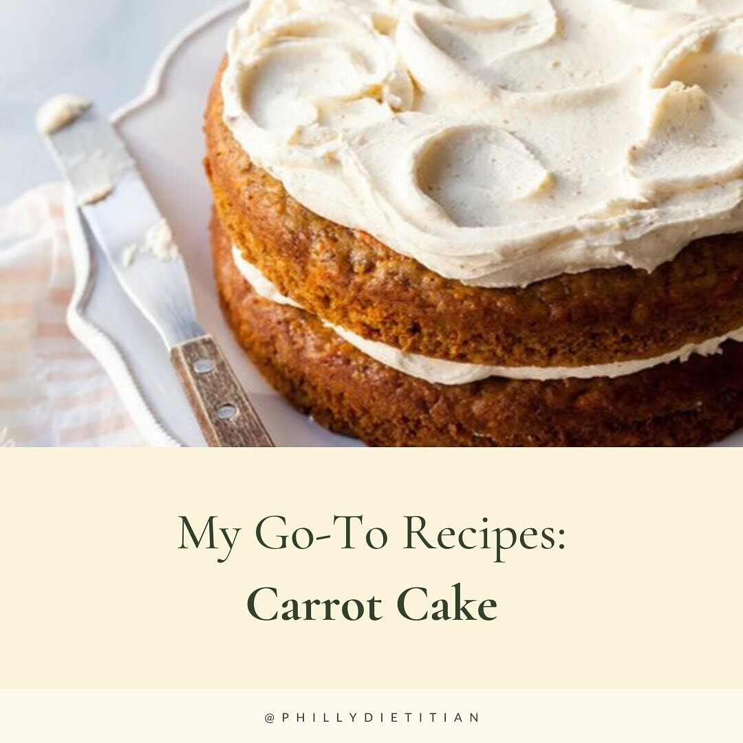 So many of my clients said they&rsquo;re making carrot cake this weekend to celebrate Easter so I wanted to share some of my favorite recipes from other accounts PLUS the carrot cake pancake recipe that I&rsquo;ll be making for my family Sunday morni