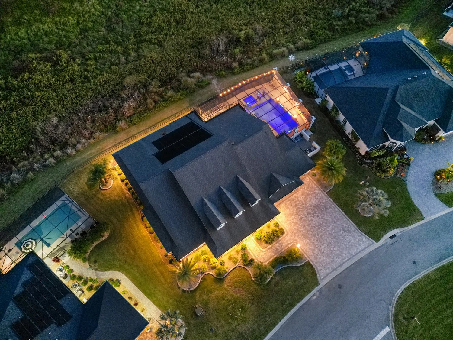Birds eye view of a premier home in The Villages, FL