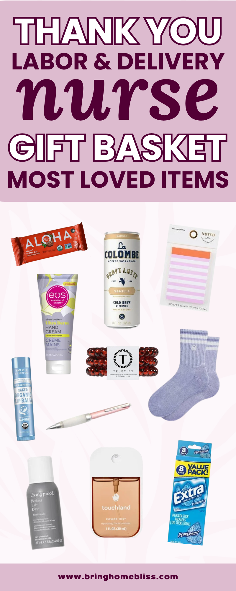 nurse thank you gift basket ideas