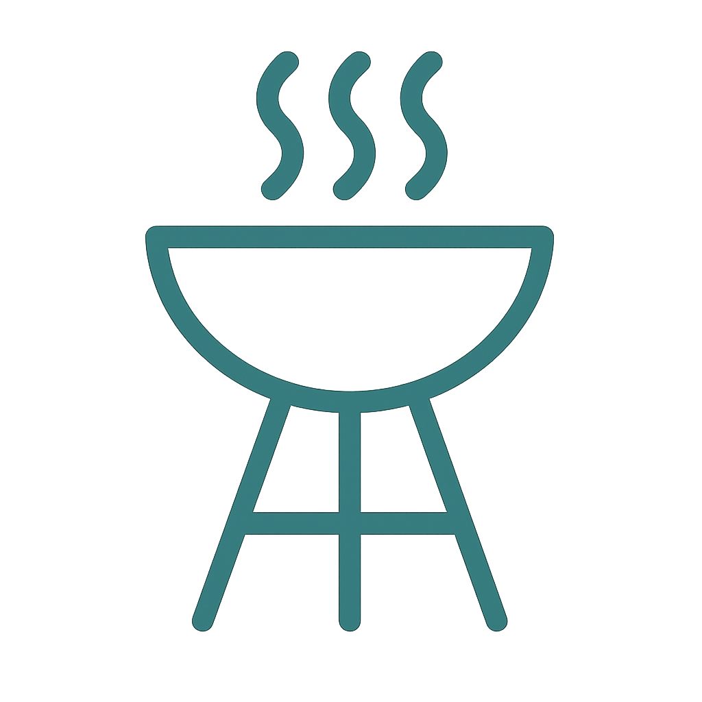 Amenity icon for on-site BBQ and picnic space in Rochester apartments