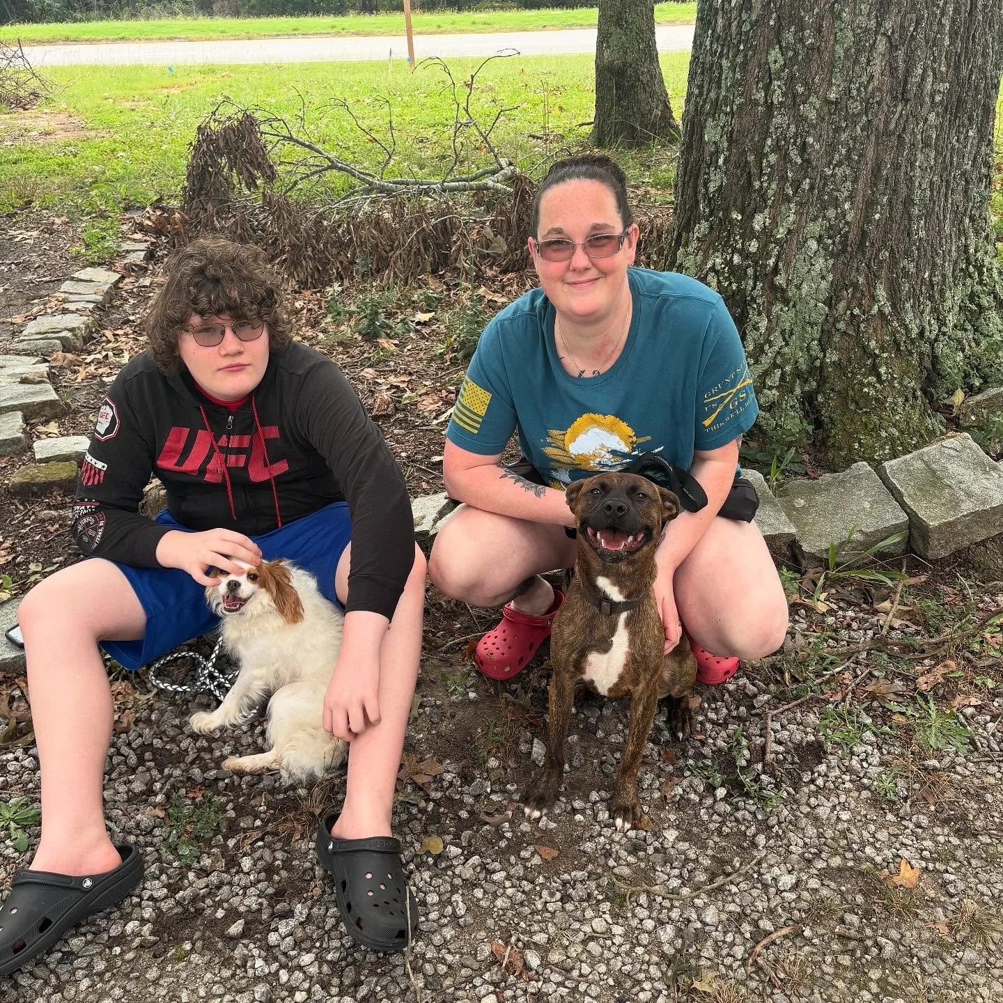 Our beautiful girl Leia has officially found her forever home! 
From rescue pup to princess, this sweet girl is finally getting the happily-ever-after she deserves. 🐾

We are so thankful for her new family for opening their hearts and home to her. H