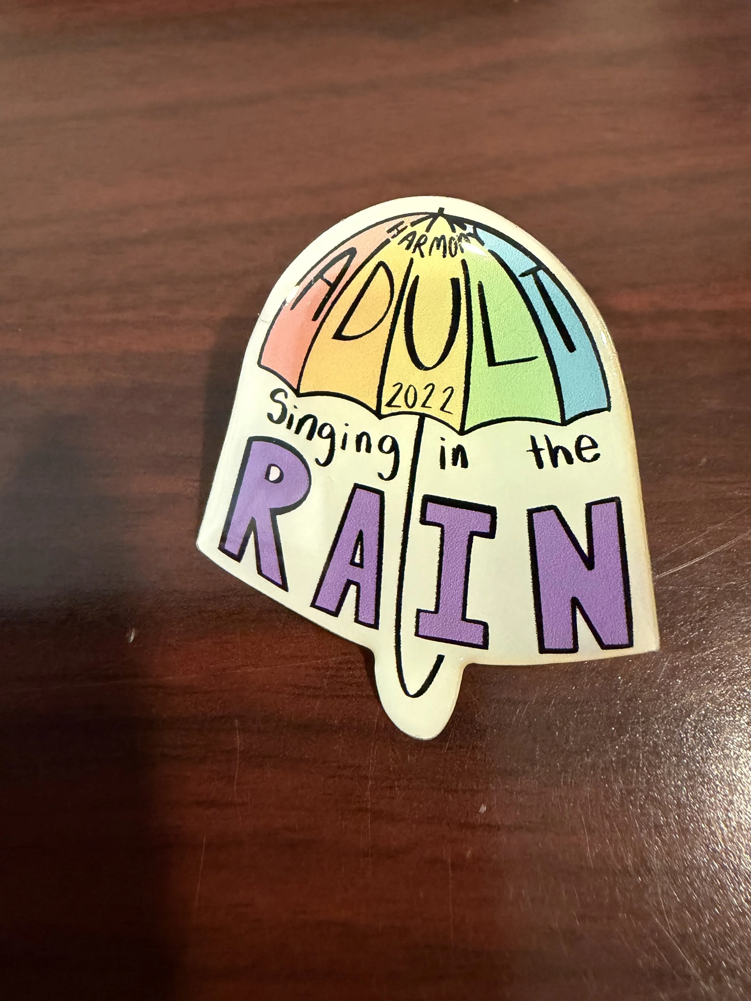 2022 Harmony Adult Team trading pin