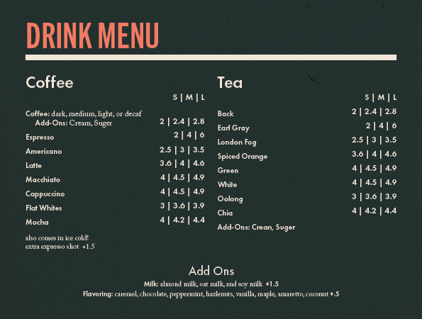 Rome menu Drinks.png