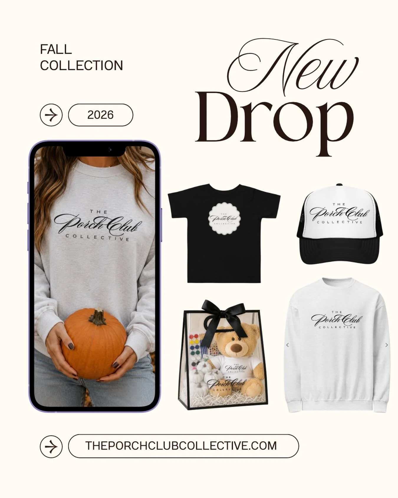 NEW | Beyond the porch 🖤 Shop the whole family collection exclusively at our link in bio.