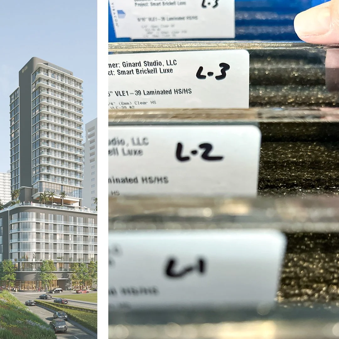 How architects choose a glass for building facade?