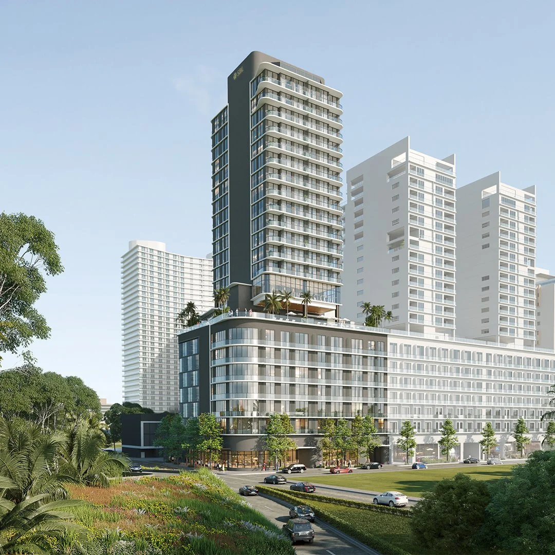 Smart Brickell Luxe high-rise, is located in Brickell, Miami Florida and is designed by architecture firm Ginard Studio.