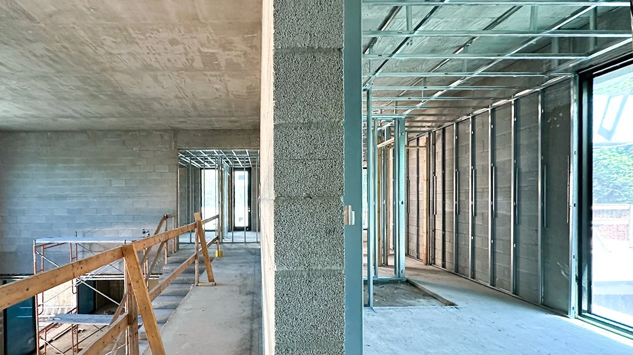 As construction advances at Wave House, Ginard Studio remains actively present on site through our Construction Administration services. 