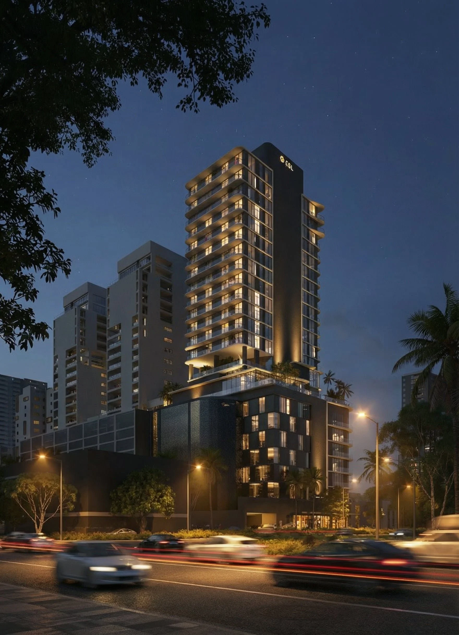 Situated within a Transit-Oriented Development (TOD) zone, Smart Brickell Luxe incorporates features that actively promote pedestrian movement and alternative transportation.