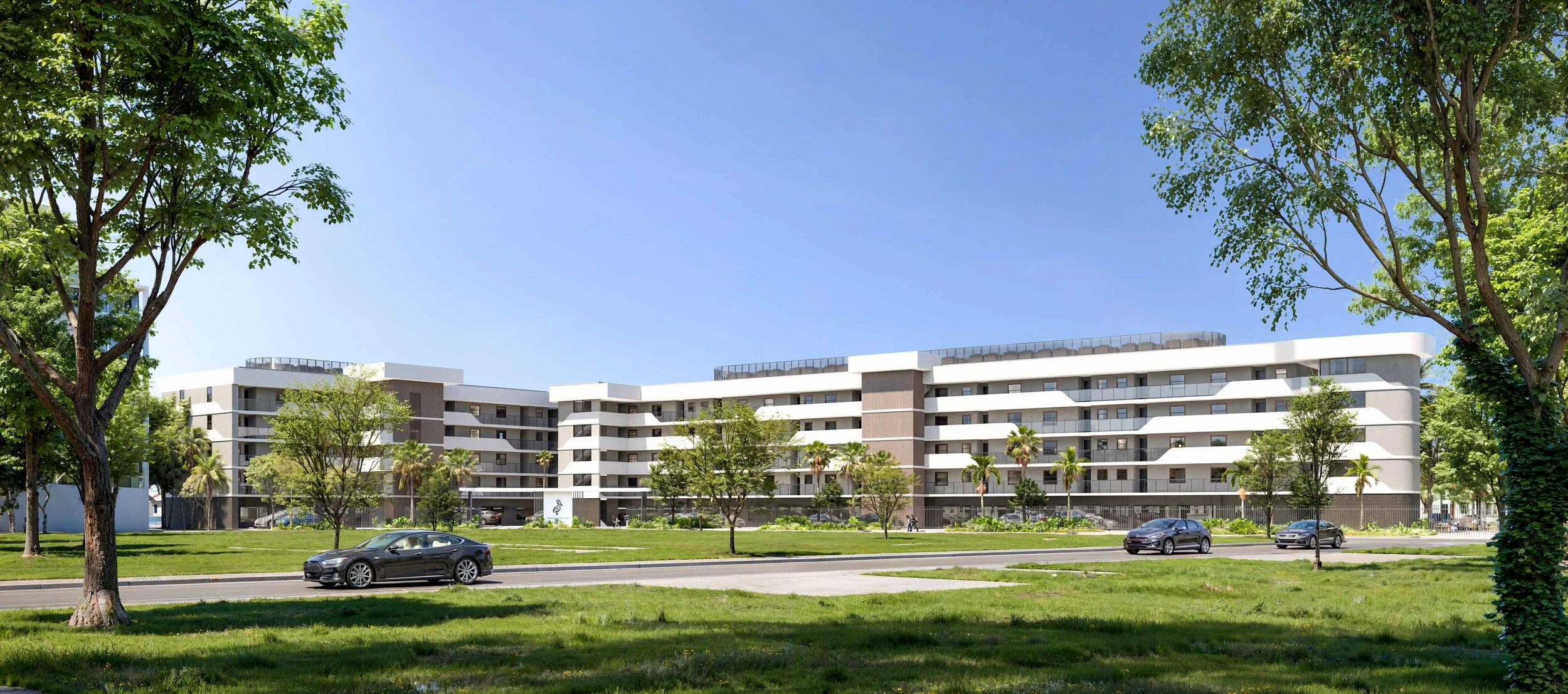 Ginard Studio design package reimagines the Barefoot Pelican as an iconic landmark, capitalizing on its prime waterfront location.