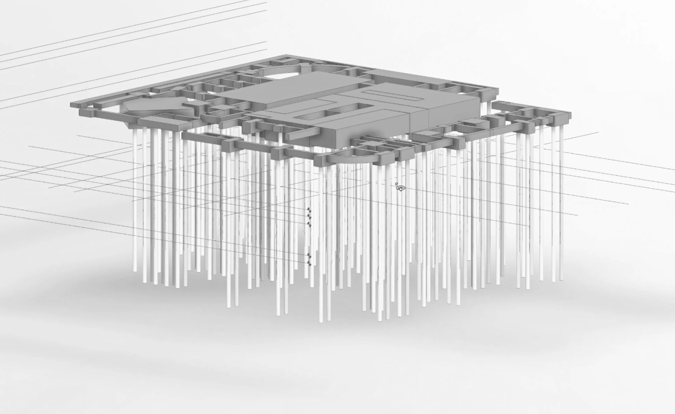 Smart Brickell Luxe, designed by Ginard Studio, moves into the next construction phase in Brickell, Miami. Piles are complete and foundation work is now underway.