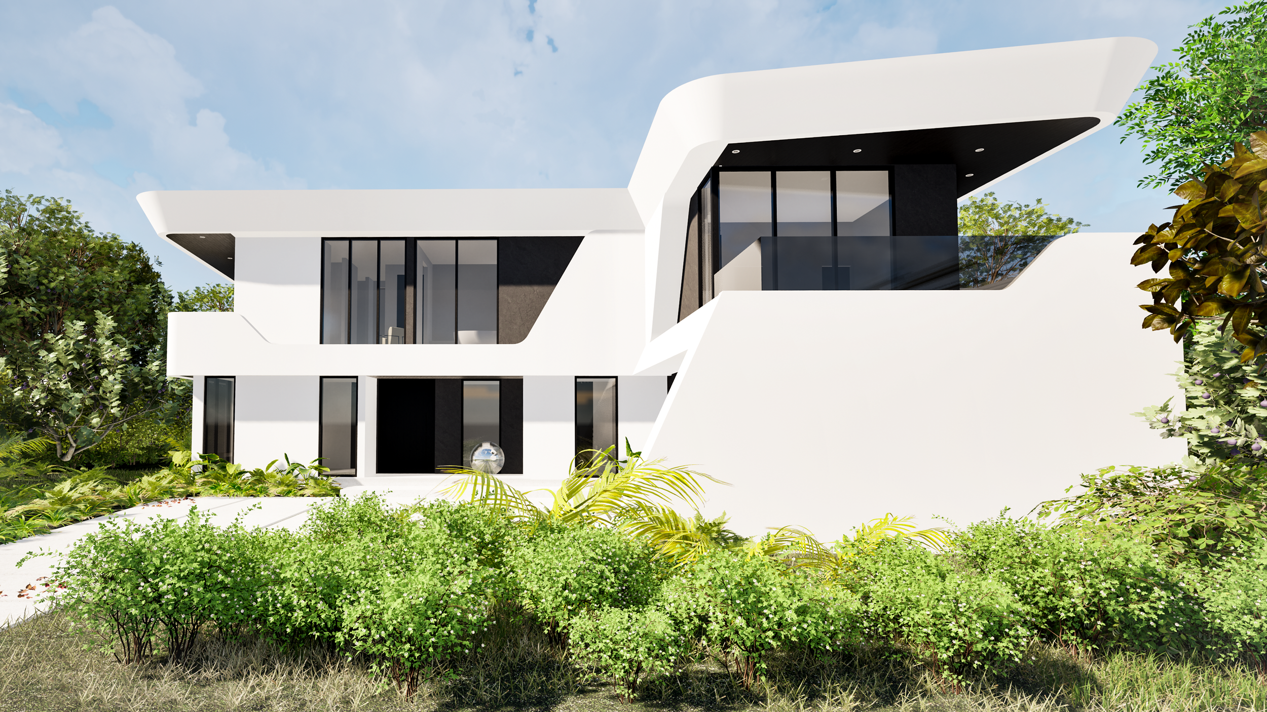 Wave House, a new standard for luxury home design in Coconut Grove, Miami Florida by Ginard Studio.