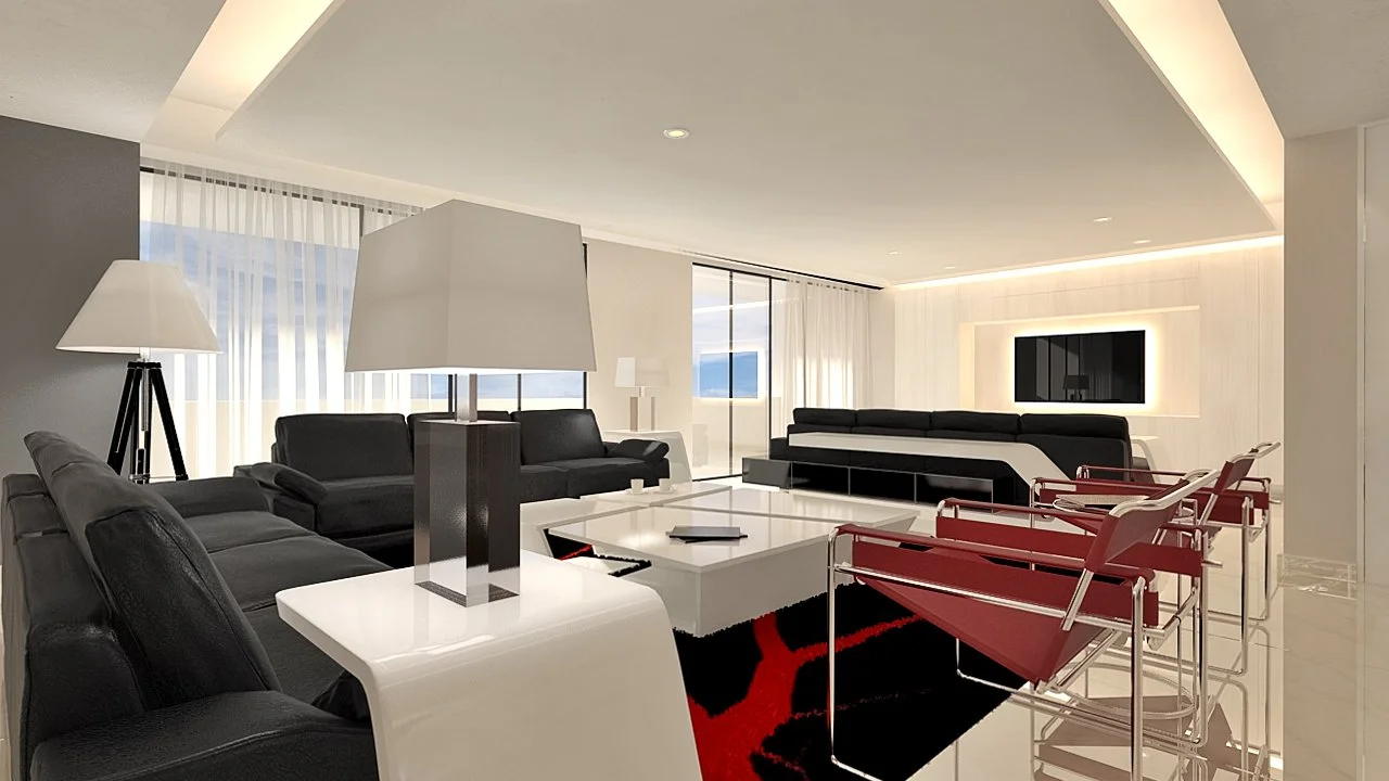 Each space is as unique as the furniture included.