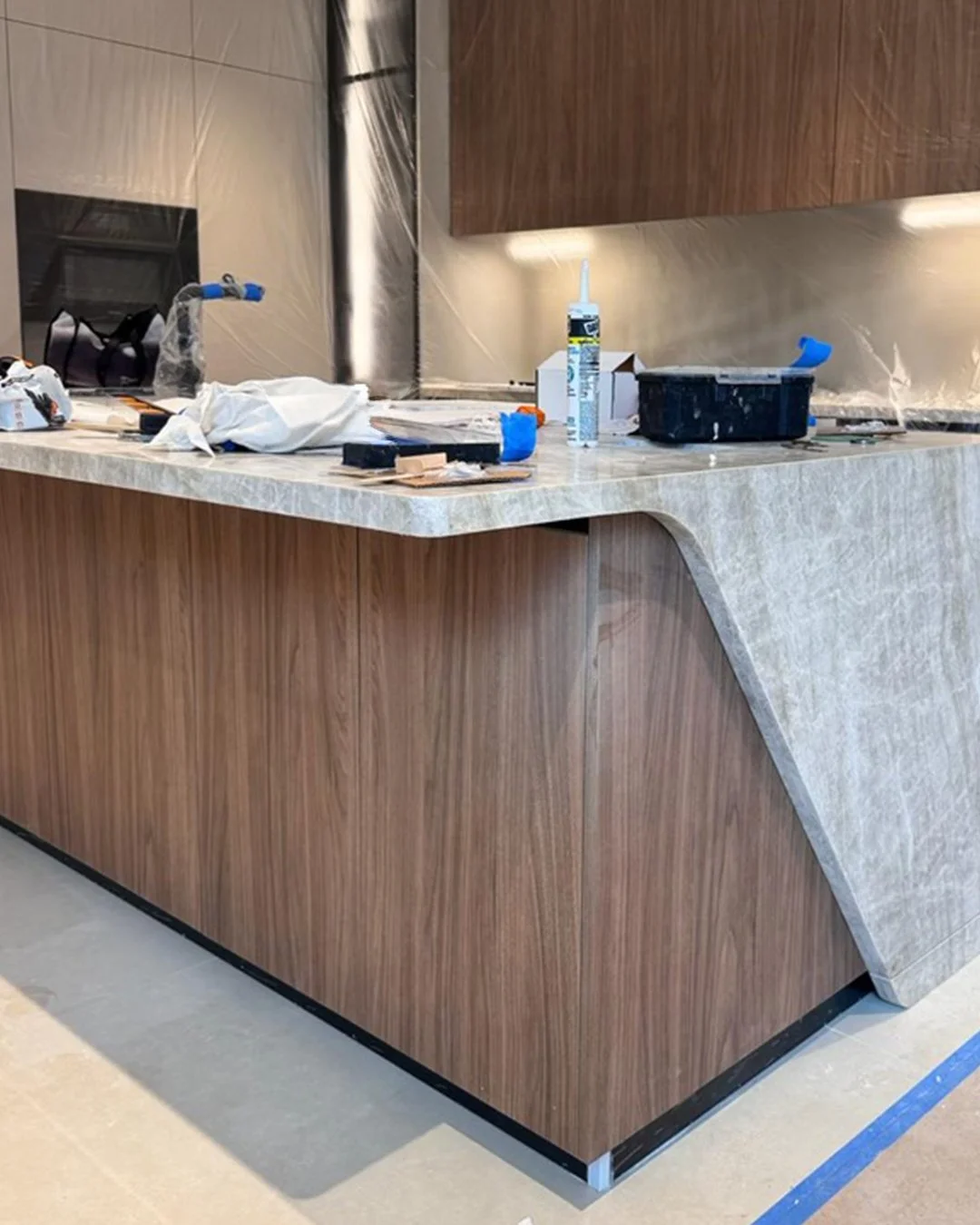 Wave House - We look forward to sharing the finished residence soon and revealing the completed spaces that have taken shape over the past months.