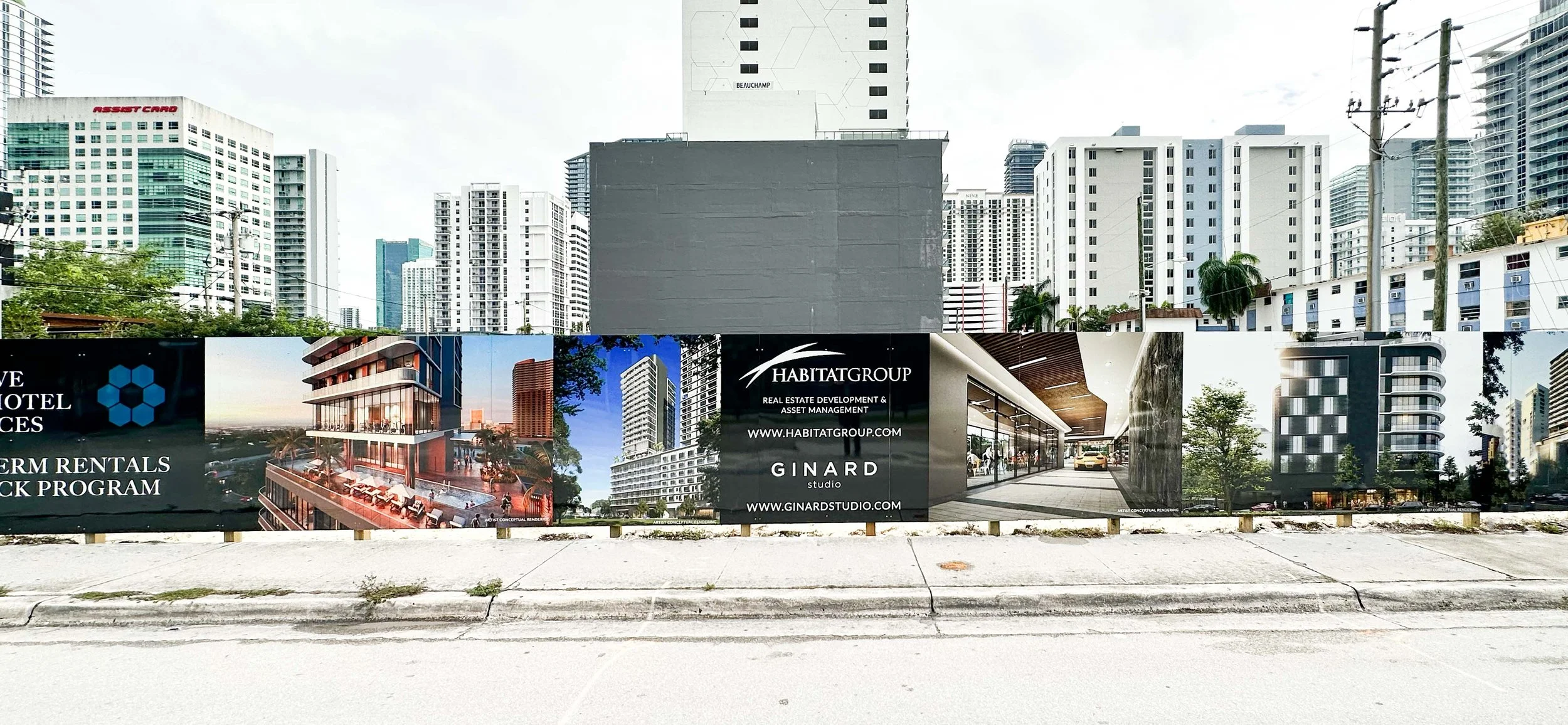 We welcome 2023 with the site wrap for Smart Brickell Luxe building. We are ready for the next phase!