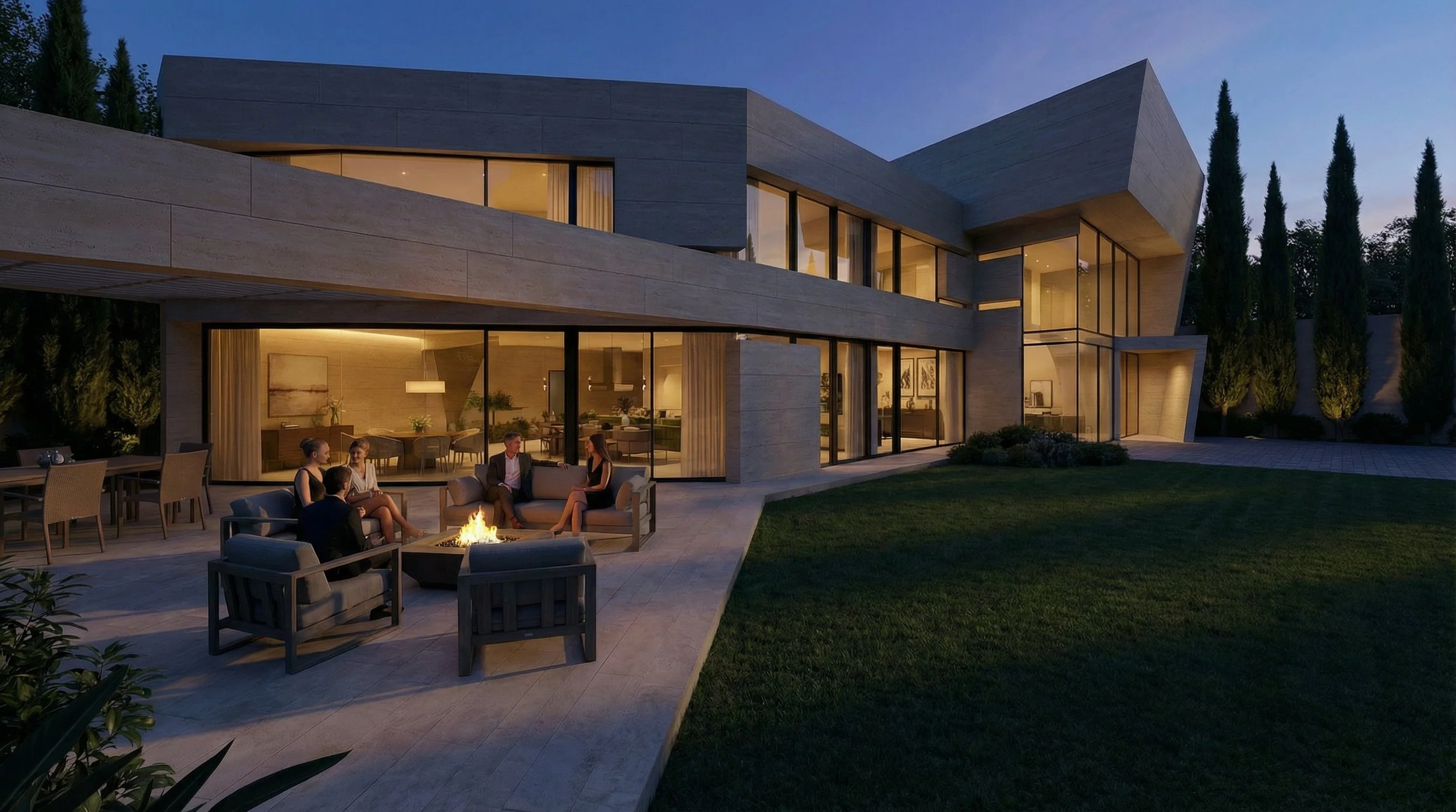 TK Mansion - Complete architectural renovation by Ginard Studio, an architecture firm based in Miami, Florida.