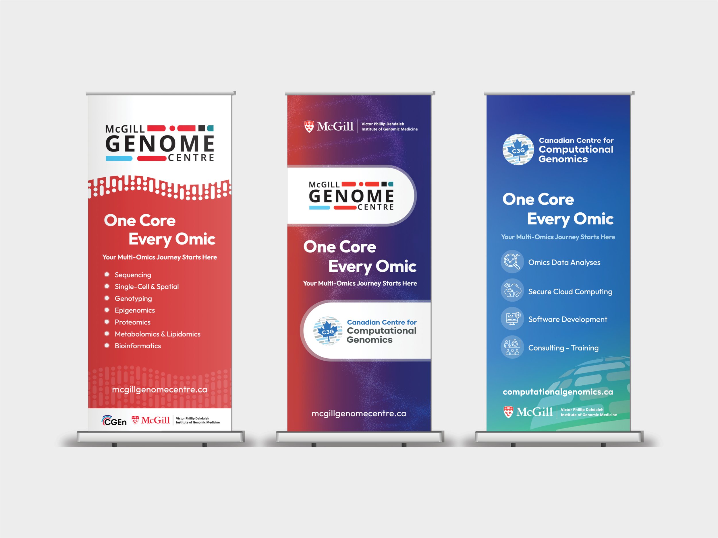 McGill Genome Centre x C3G Banners
