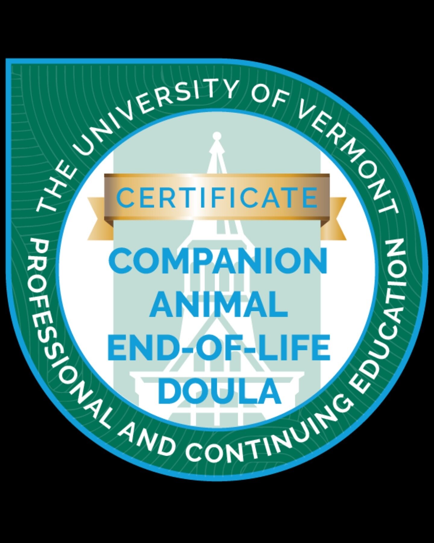 I recently became a certified Companion Animal End-of-Life Doula, thanks to The University of Vermont Professional and Continuing Education program. 

My mission with this certification is to normalize grief surrounding the death and loss of our belo