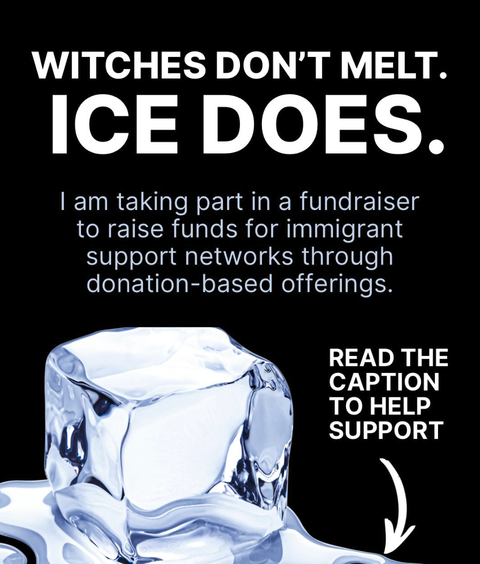 Witches Don’t Melt Fundraiser