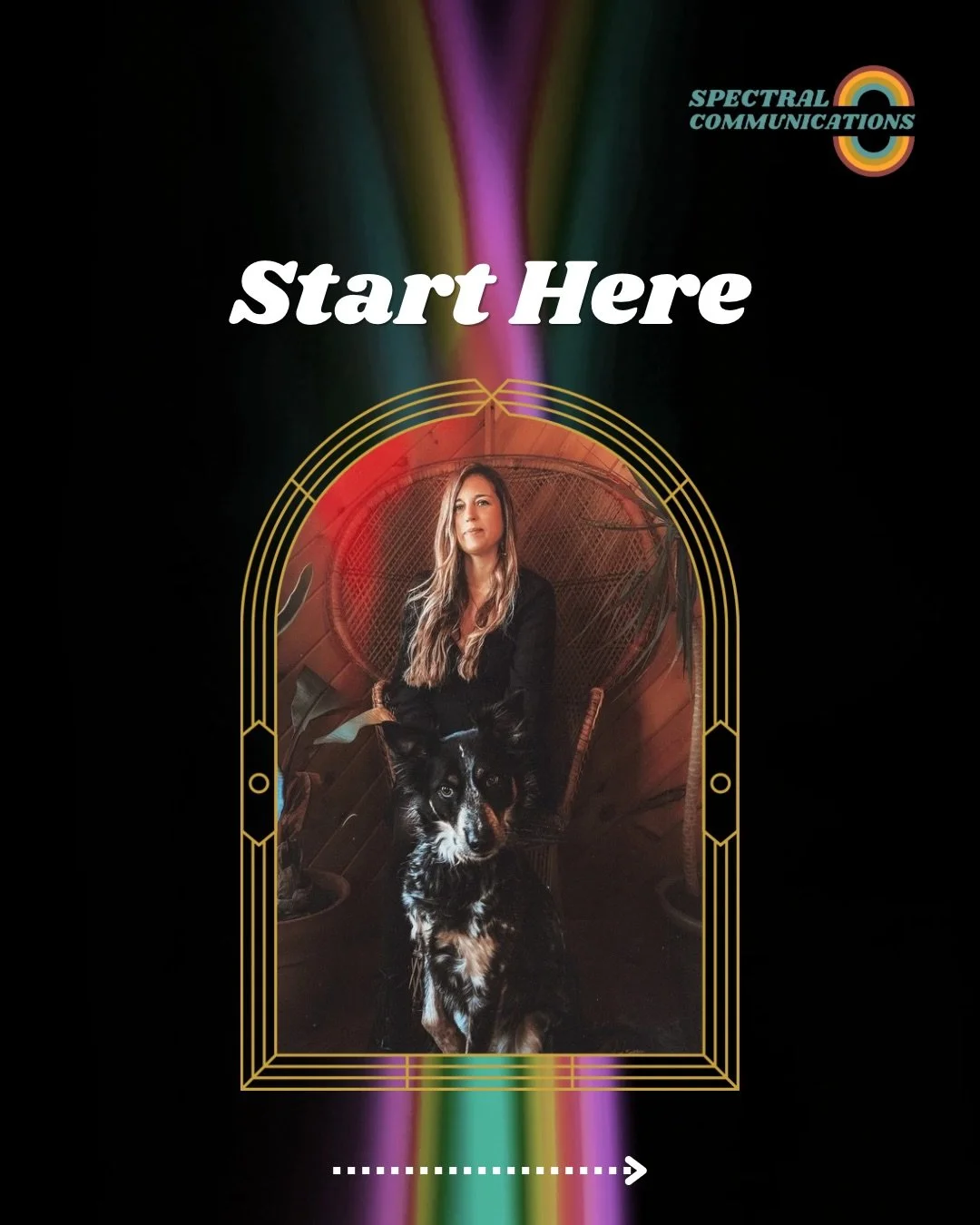Welcome to my world! If you&rsquo;re curious about what I do, here&rsquo;s a great place to start 🌈🐾🪶🤍✨