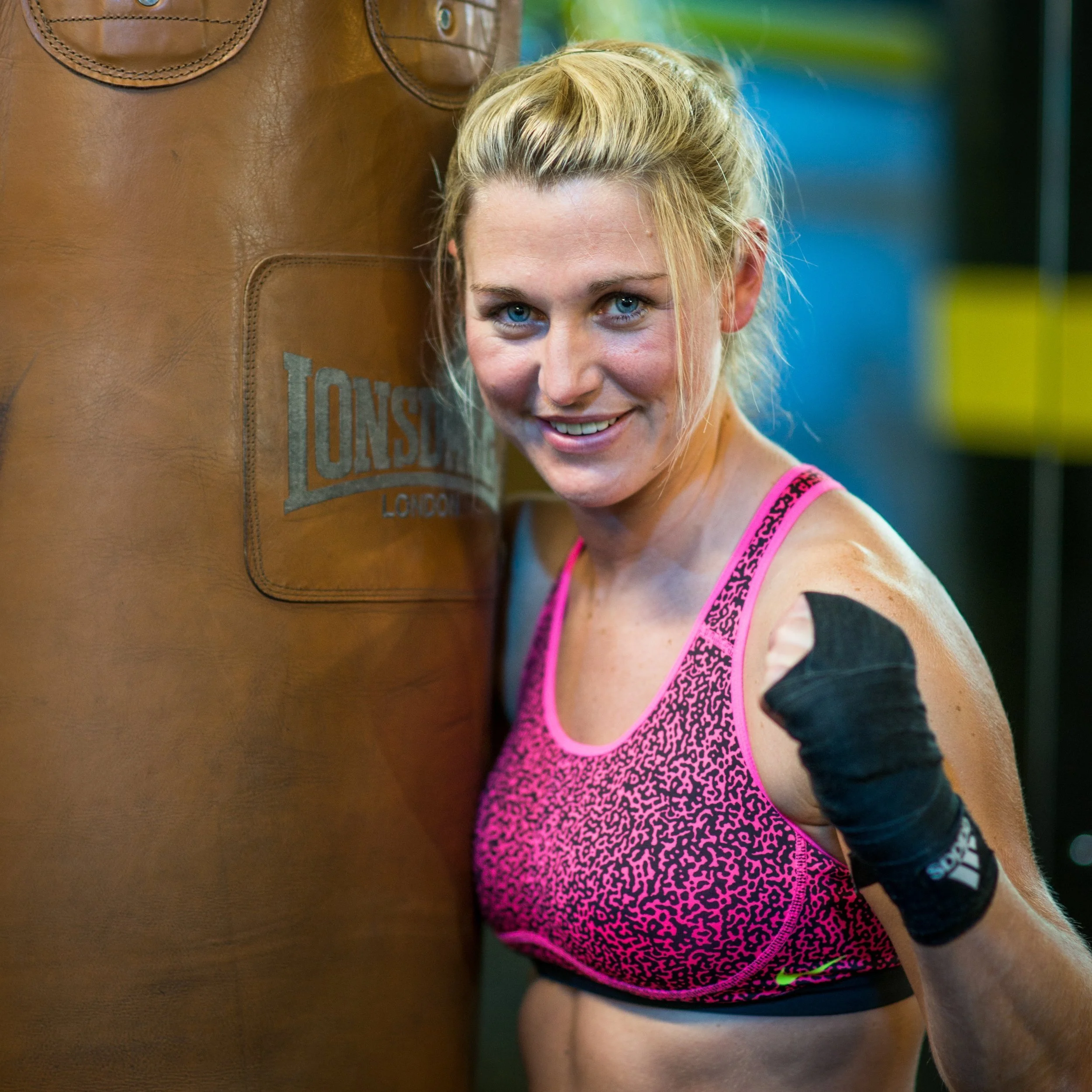 Liz Barker, personal trainer and boxing coach in Crouch End, North London