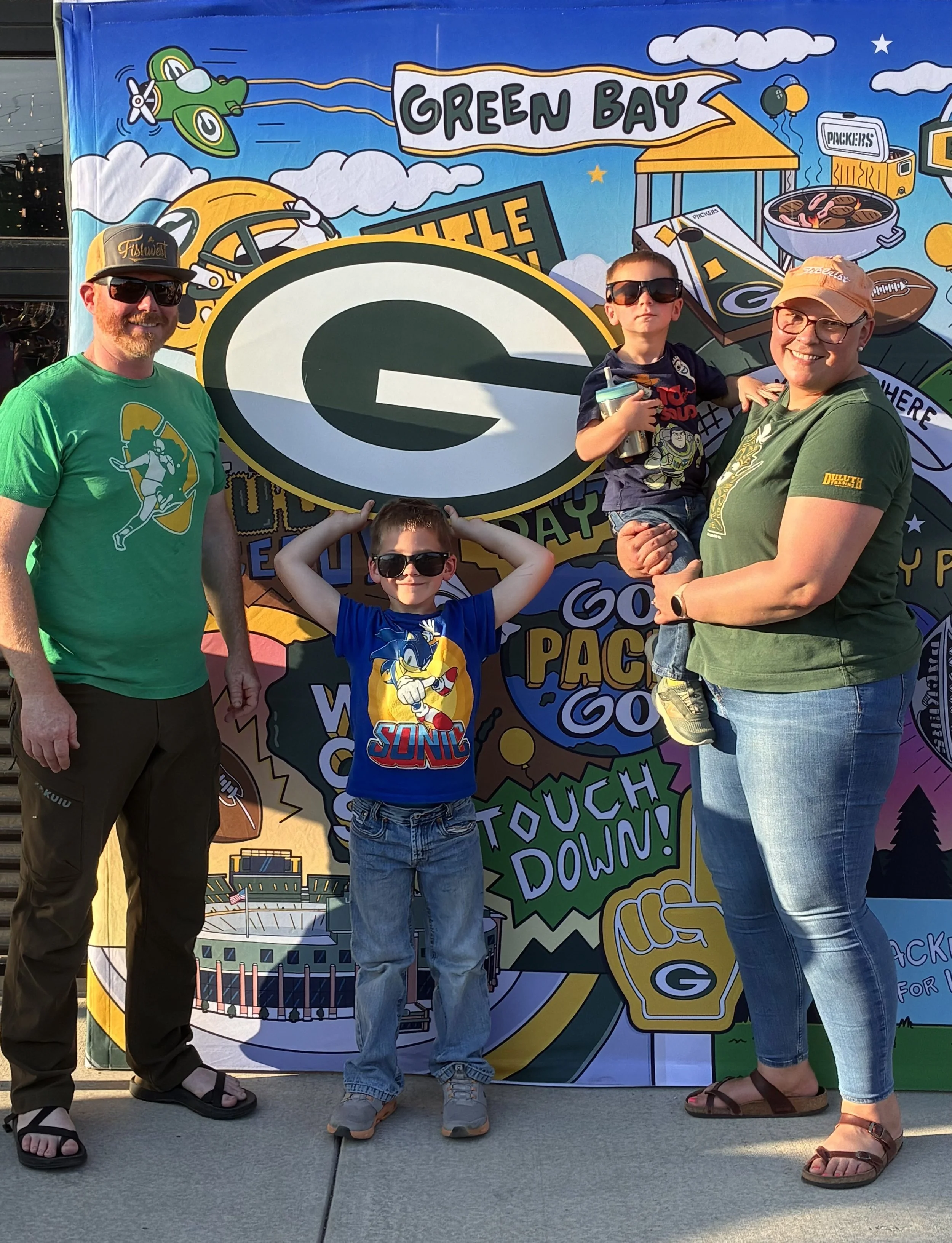 The Eytcheson Family Is Ready for Kickoff