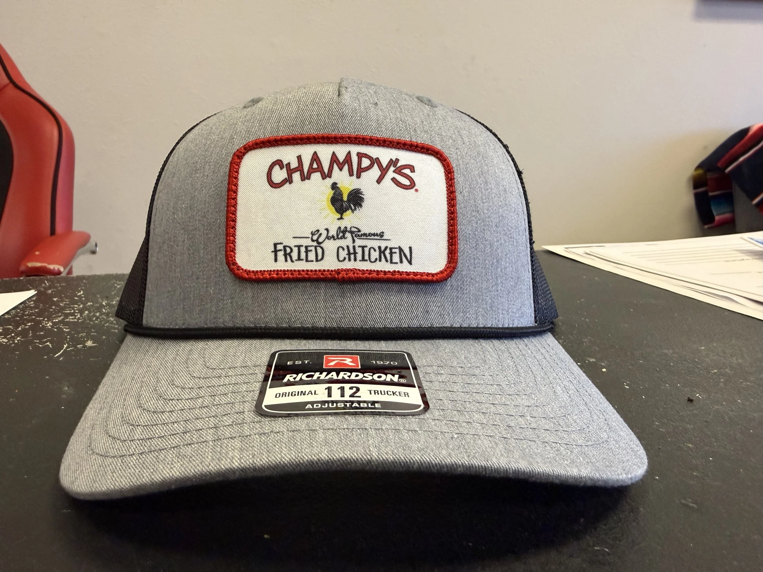 Richardson Hats with Dye Sublimation Patches Mobile Alabama