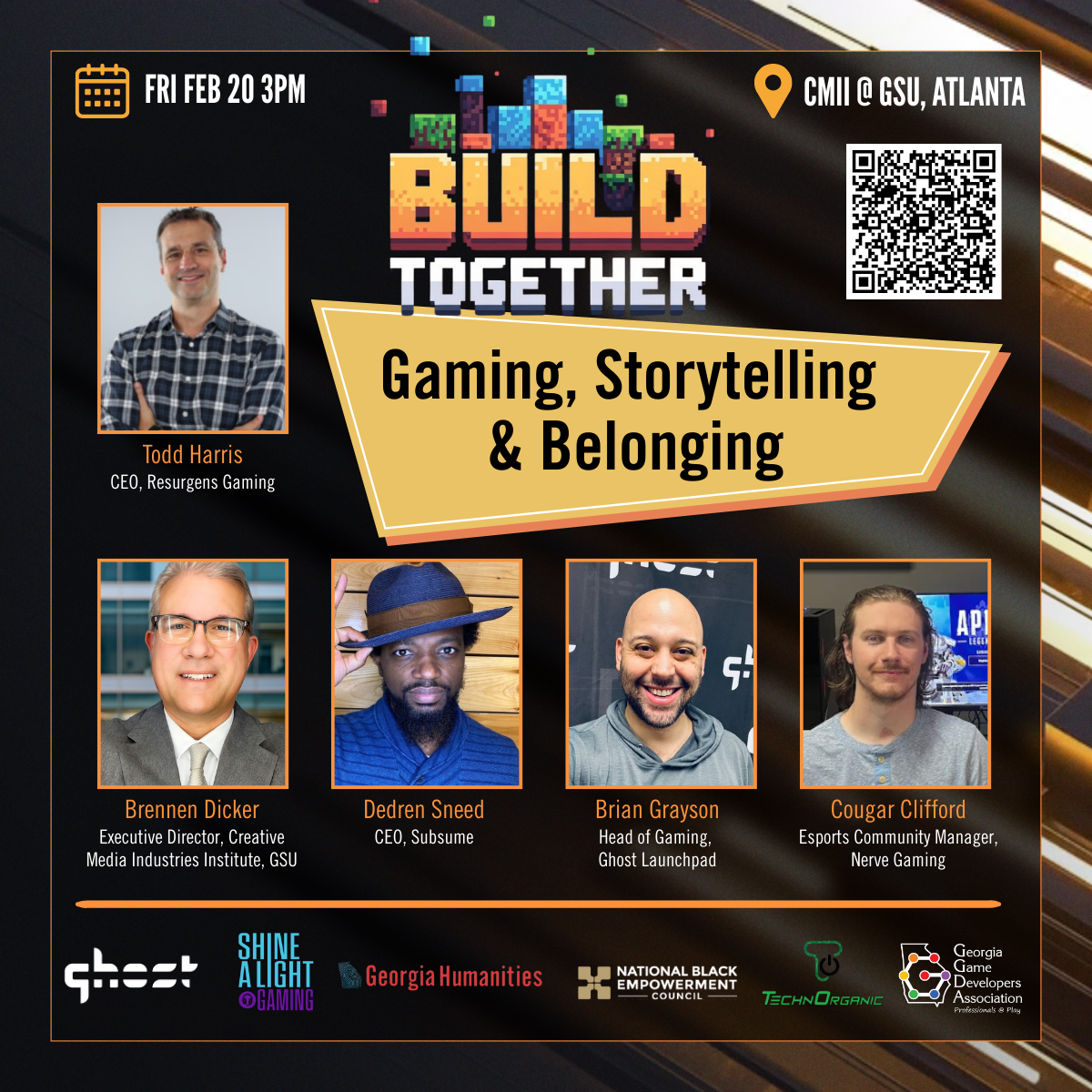 Gaming, Storytelling &amp; Belonging at GSU