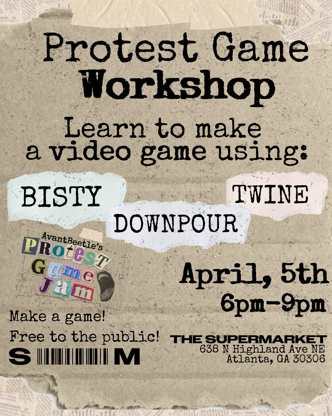 Avant Beetle Game Jam Kick Off