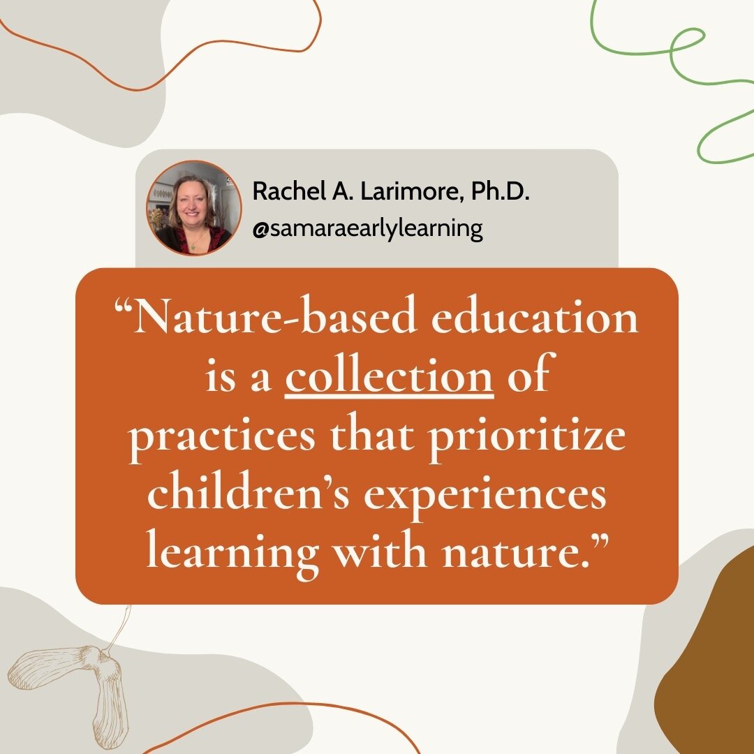 &ldquo;We rarely leave the play area. Can we call ourselves nature-based?&rdquo;

&ldquo;We don&rsquo;t start our day outside. Are we still nature-based?&rdquo;

&ldquo;Our teachers don&rsquo;t have certifications in nature-based education. Does that