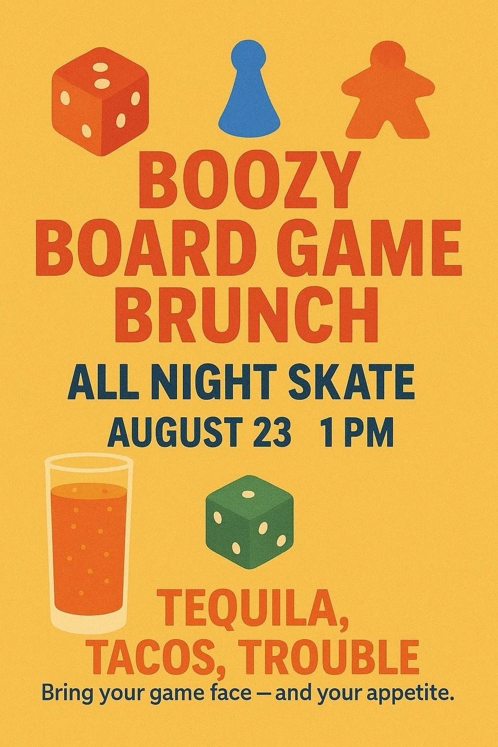 Boozy Board Game Brunch