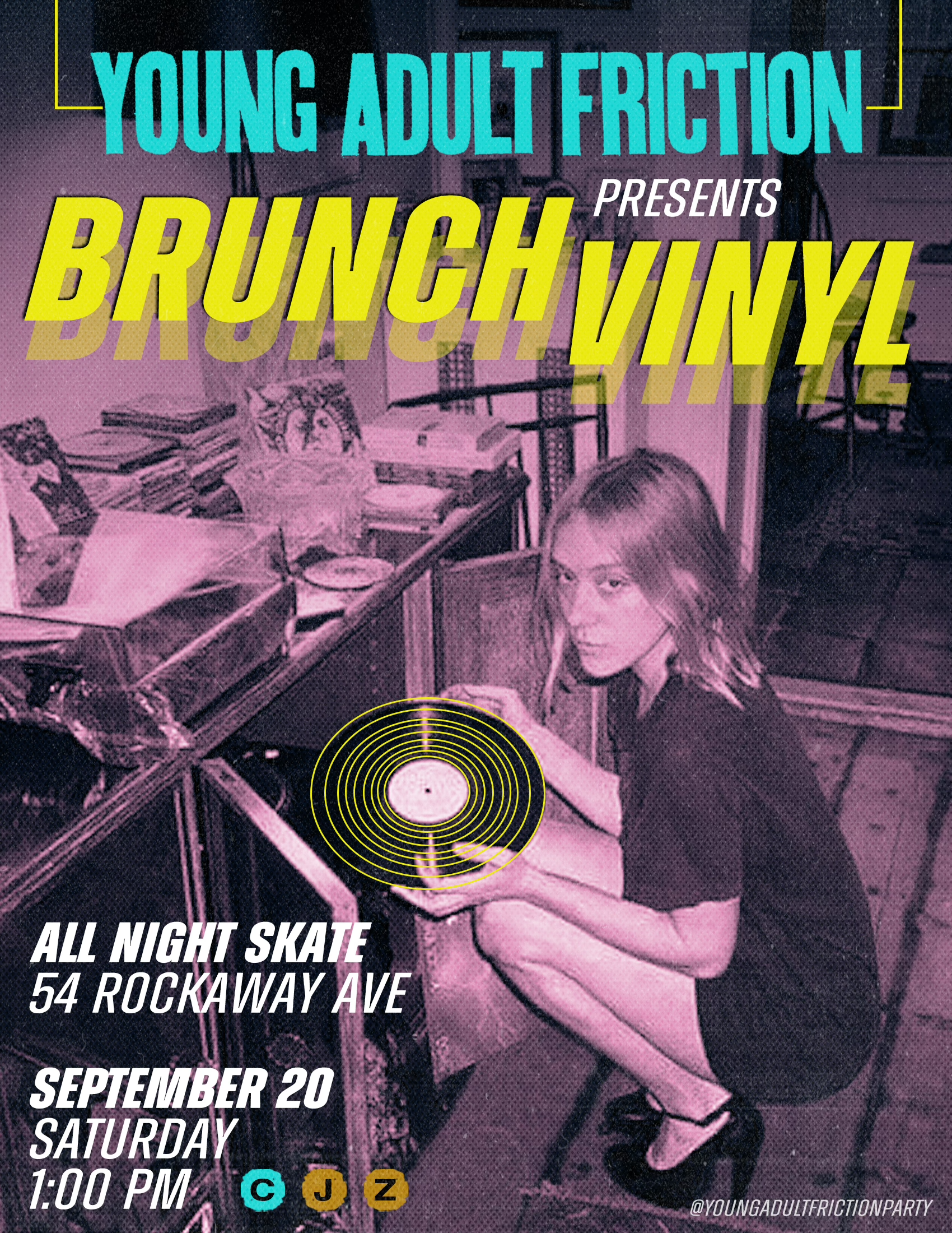 Young Adult Friction Presents: Brunch Vinyl